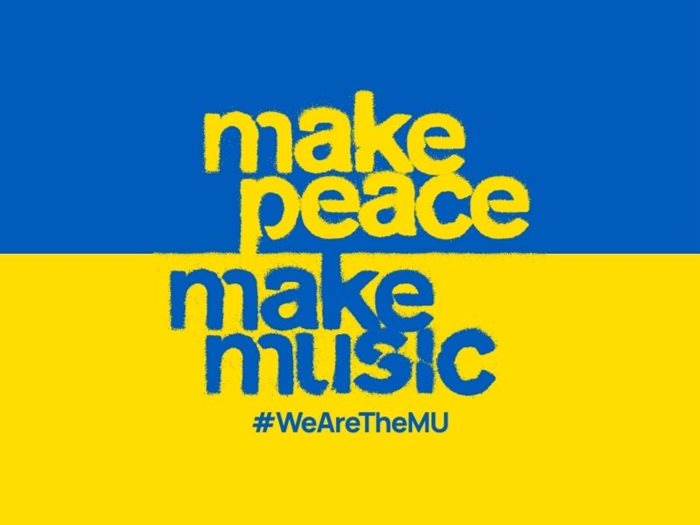 Make peace make music graphic